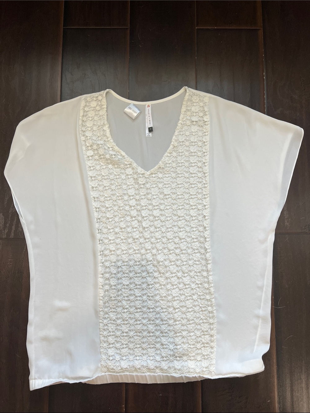 Sachin + Babi White Blouse, size Medium